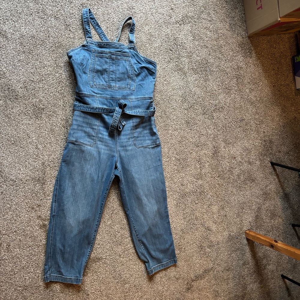 Duluth Trading Co Pants & Jumpsuits | Denim Jumpsuit For Women - size 16